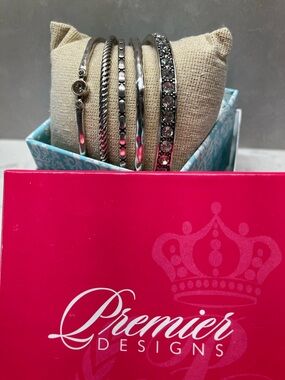 Premier Designs 5 Stacktastic Bangle Bracelets